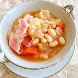 圧力鍋☆大豆のスープ